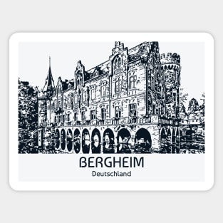 Bergheim - Deutschland Magnet